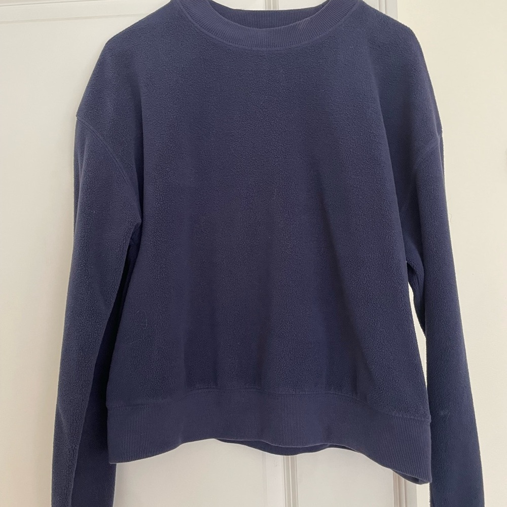 Fabletics Women's Navy Sweatshirt